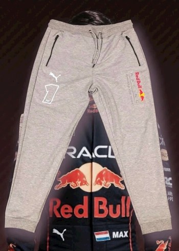 Verstappen X RedBull Racing Gri Eşofman Altı - Görsel 2