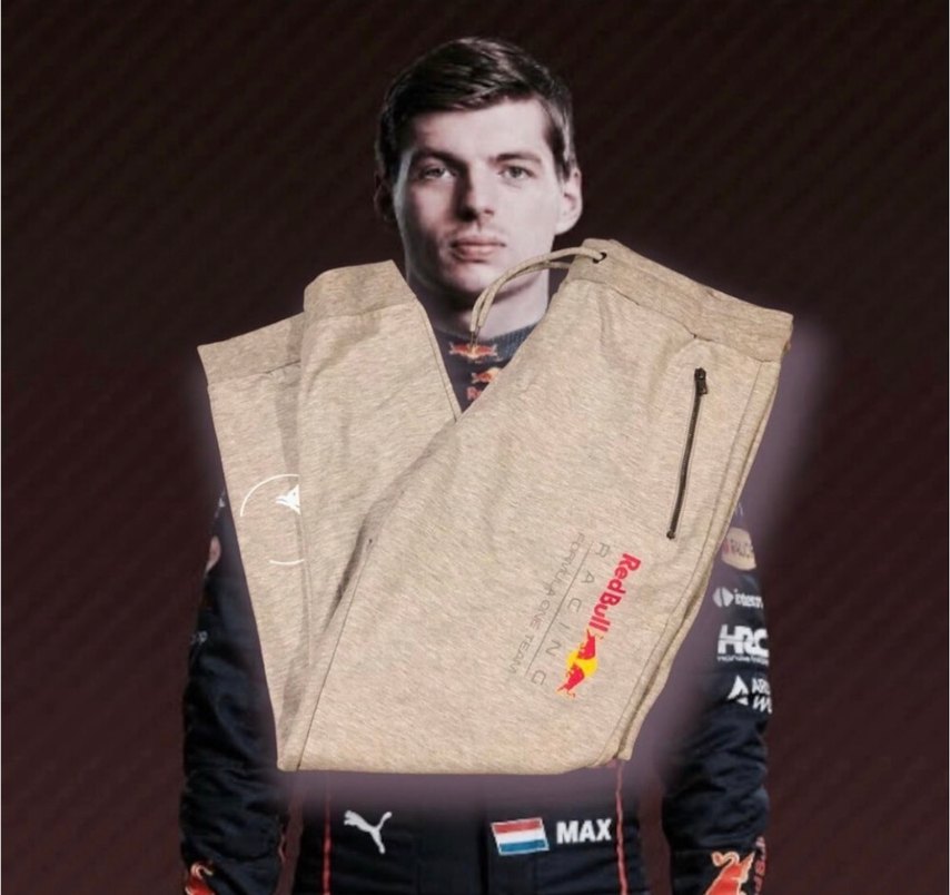 Verstappen X RedBull Racing Gri Eşofman Altı - Görsel 4