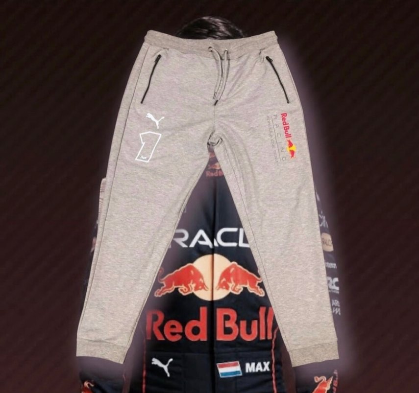 Verstappen X RedBull Racing Gri Eşofman Altı - Görsel 2