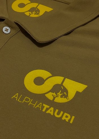 AlphaTauri Hardal Renk Polo Tshirt - Görsel 5