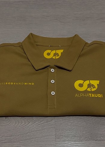 AlphaTauri Hardal Renk Polo Tshirt - Görsel 8