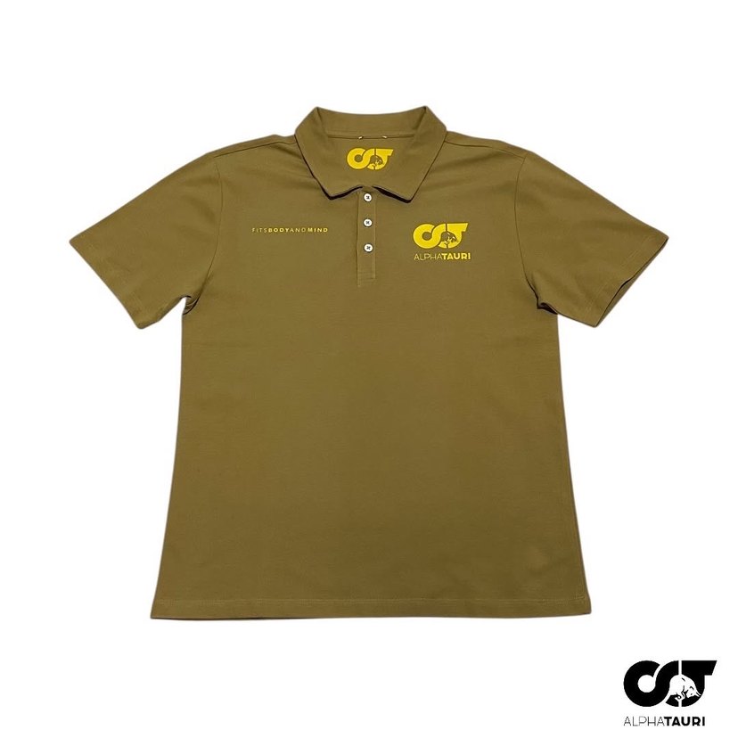 AlphaTauri Hardal Renk Polo Tshirt - Görsel 2