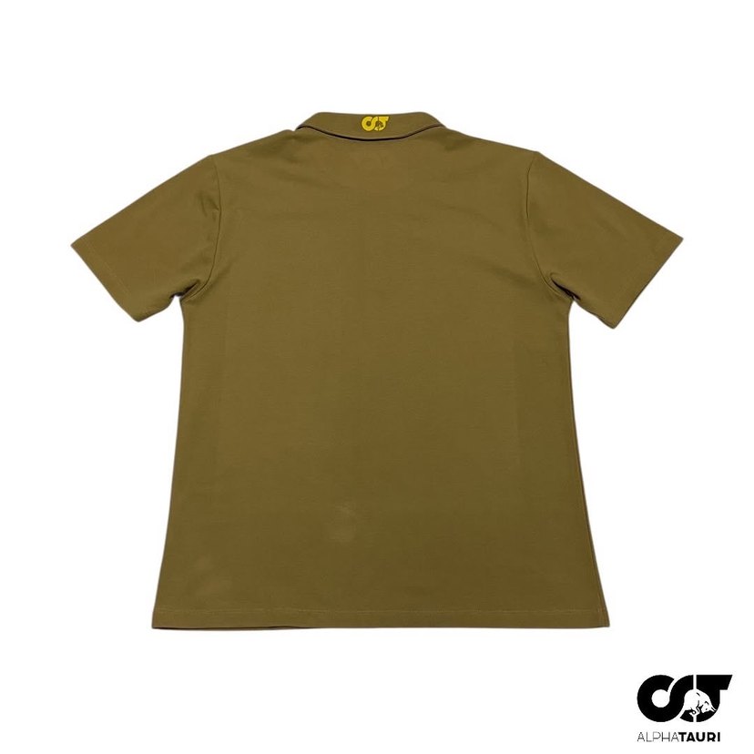 AlphaTauri Hardal Renk Polo Tshirt - Görsel 3