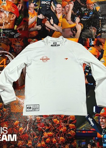 Lando Norris X McLaren F1 2025 Pilot Şampiyonluğu Termal İçlik - Görsel 2