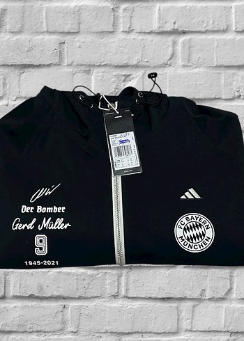 Orijinal Adidas Gerd Müller X Bayern Münih Rüzgarlık Ceket - Görsel 5