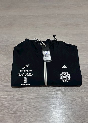 Orijinal Adidas Gerd Müller X Bayern Münih Rüzgarlık Ceket - Görsel 10