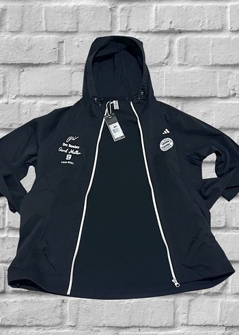 Orijinal Adidas Gerd Müller X Bayern Münih Rüzgarlık Ceket - Görsel 3