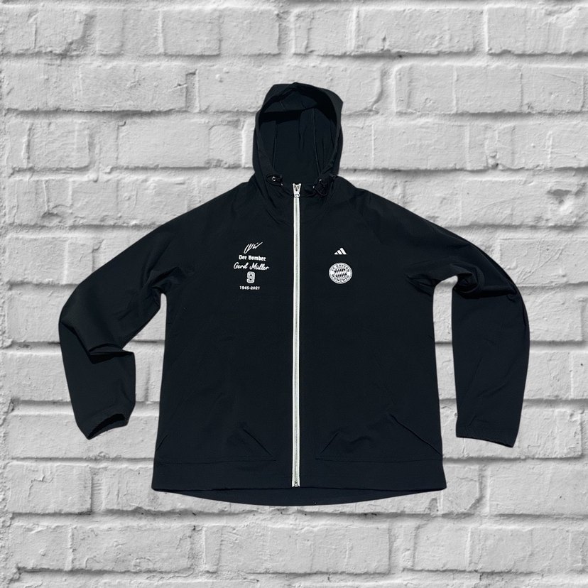 Orijinal Adidas Gerd Müller X Bayern Münih Rüzgarlık Ceket - Görsel 2