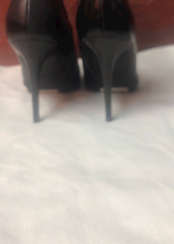 Kadın Siyah Stiletto Topuklu Goth Bot - Görsel 5