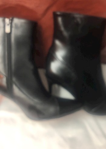 Kadın Siyah Stiletto Topuklu Goth Bot - Görsel 6