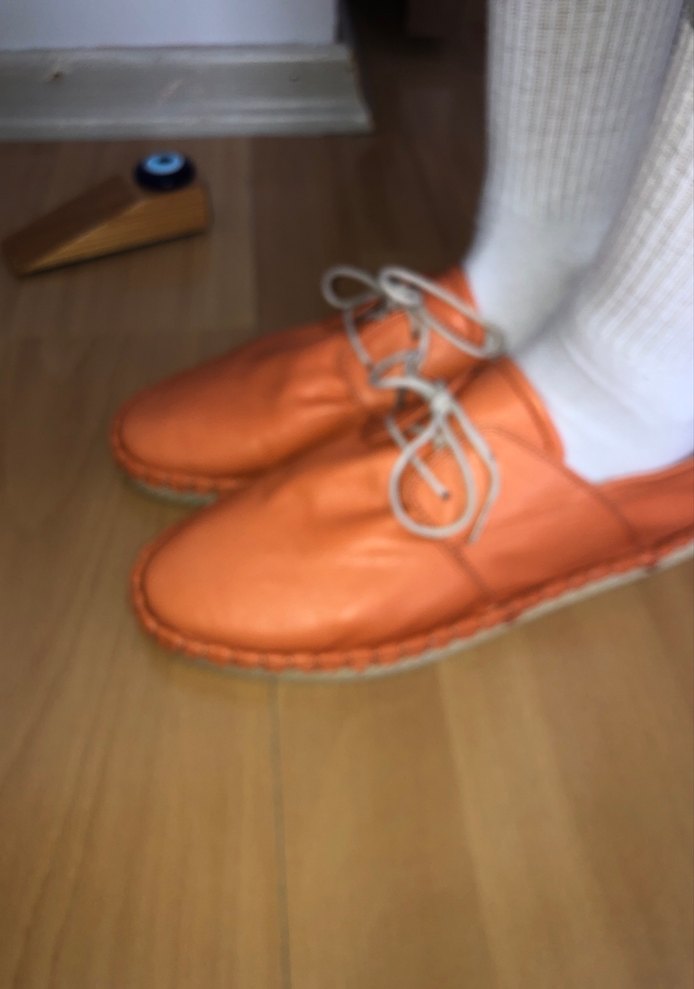 Turuncu Erkek Espadril Ayakkabı - Görsel 2