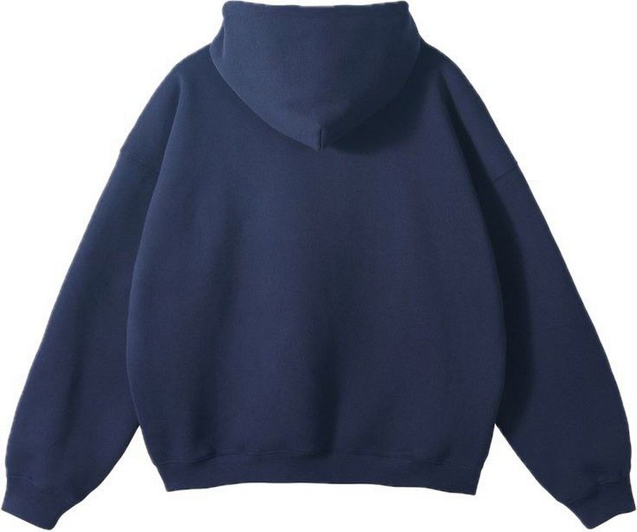 Lacivert Kapüşonlu Rahat Kesim Sweatshirt - Görsel 2