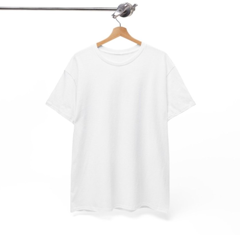 Kadın Beyaz Baskılı Kısa Denim Tişört - Görsel 4