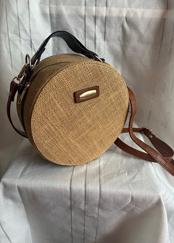 Hasır Kemer Detaylı Bohem Kadın Çanta - Görsel 2