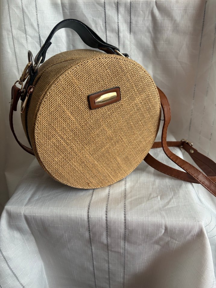 Hasır Kemer Detaylı Bohem Kadın Çanta - Görsel 3