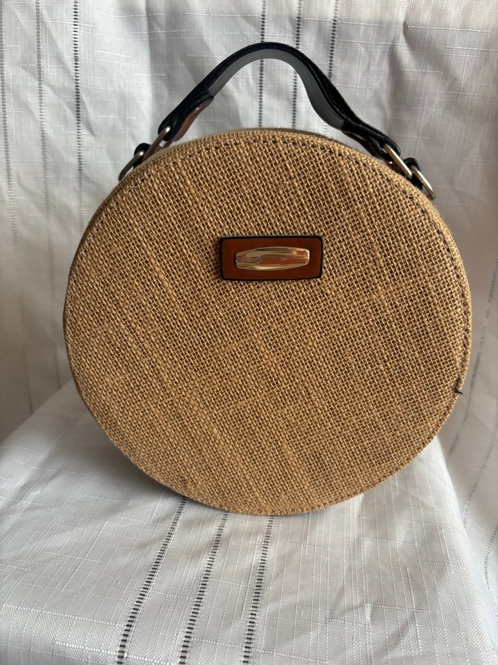 Hasır Kemer Detaylı Bohem Kadın Çanta - Görsel 5