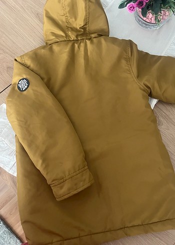 Kahverengi Erkek Çocuk Kürklü Kışlık Mont - Görsel 2