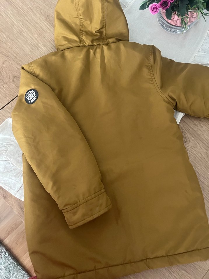 Kahverengi Erkek Çocuk Kürklü Kışlık Mont - Görsel 2