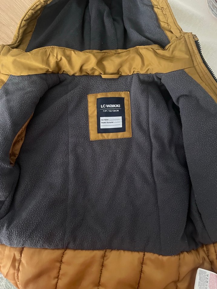 Kahverengi Erkek Çocuk Kürklü Kışlık Mont - Görsel 4