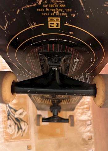 Siyah Globe Board  Kaykay - Görsel 5