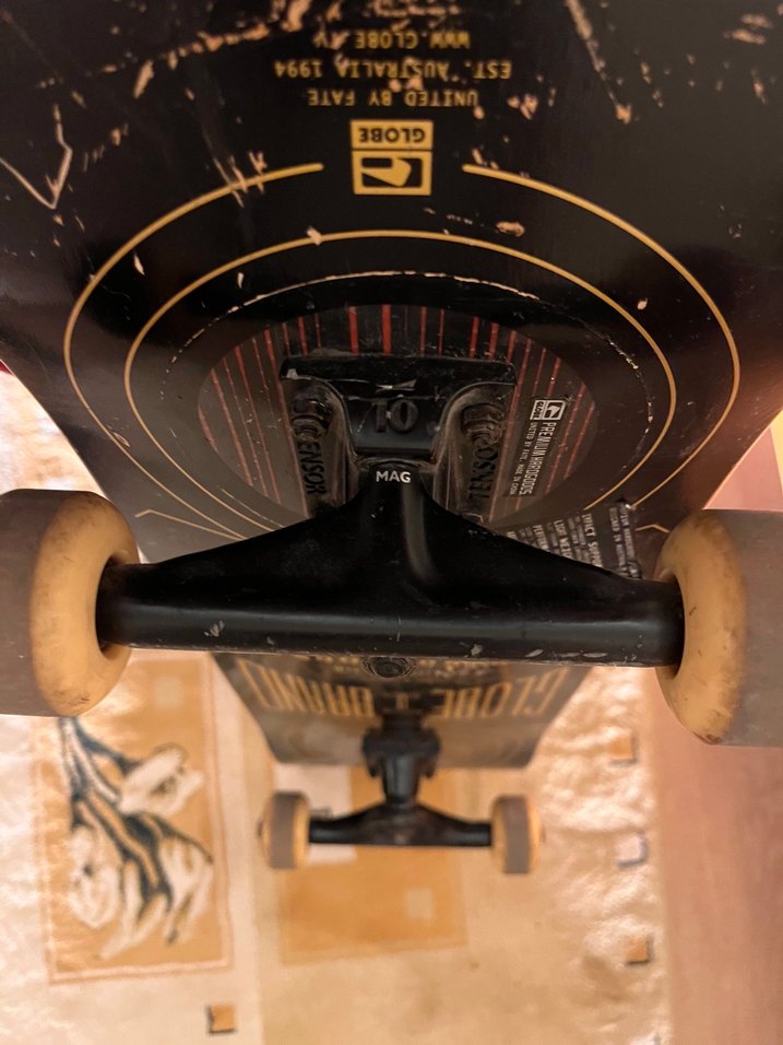 Siyah Globe Board  Kaykay - Görsel 5