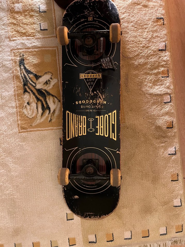 Siyah Globe Board  Kaykay - Görsel 4