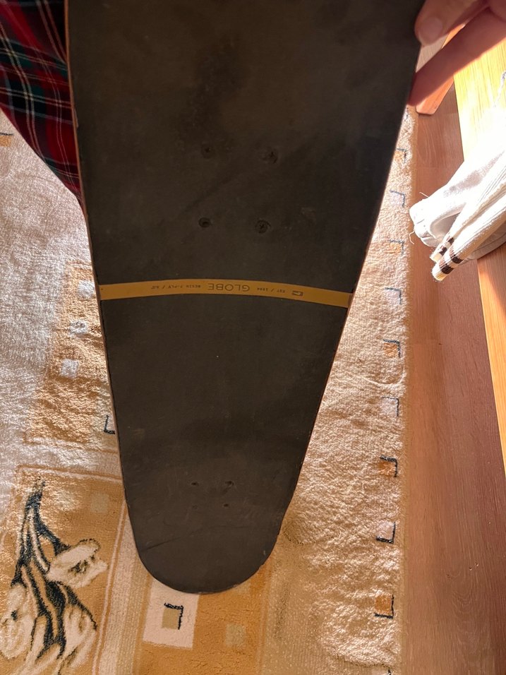 Siyah Globe Board  Kaykay - Görsel 3