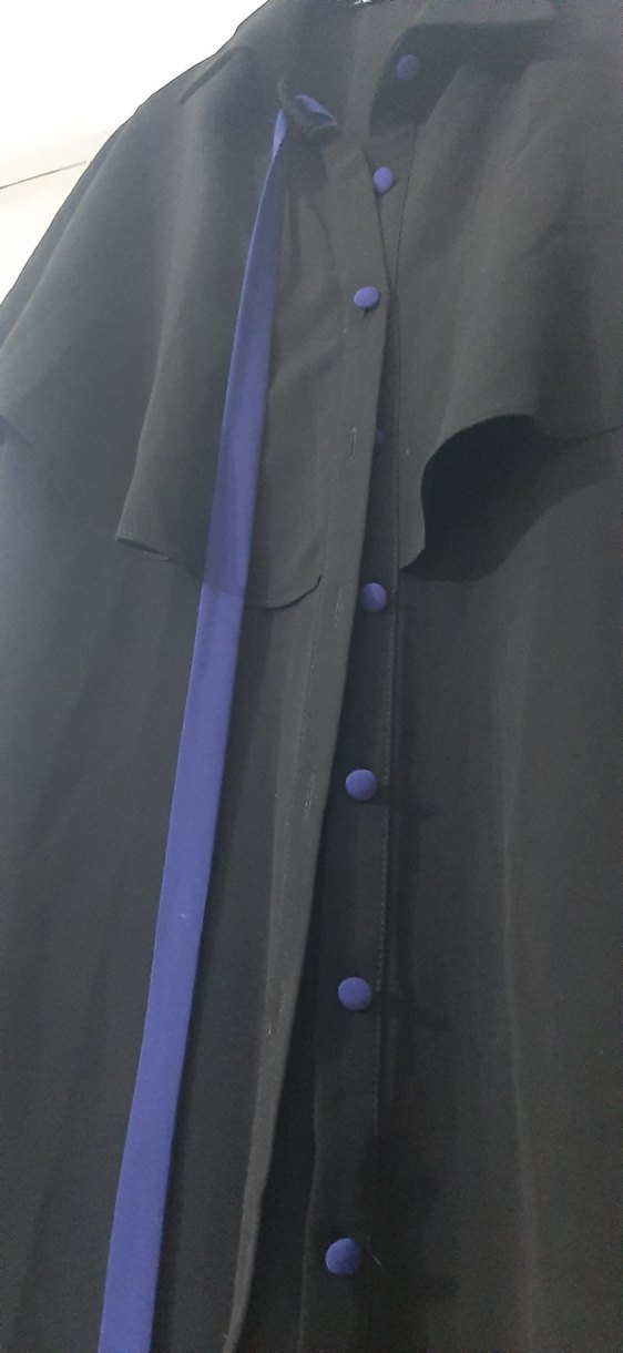 Uzun Drapeli Gotik tunik - Görsel 5