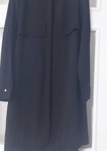 Siyah Uzun Kadın tunik - Görsel 3