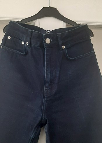 Lacivert Kadın Denim Pantolon - Görsel 5