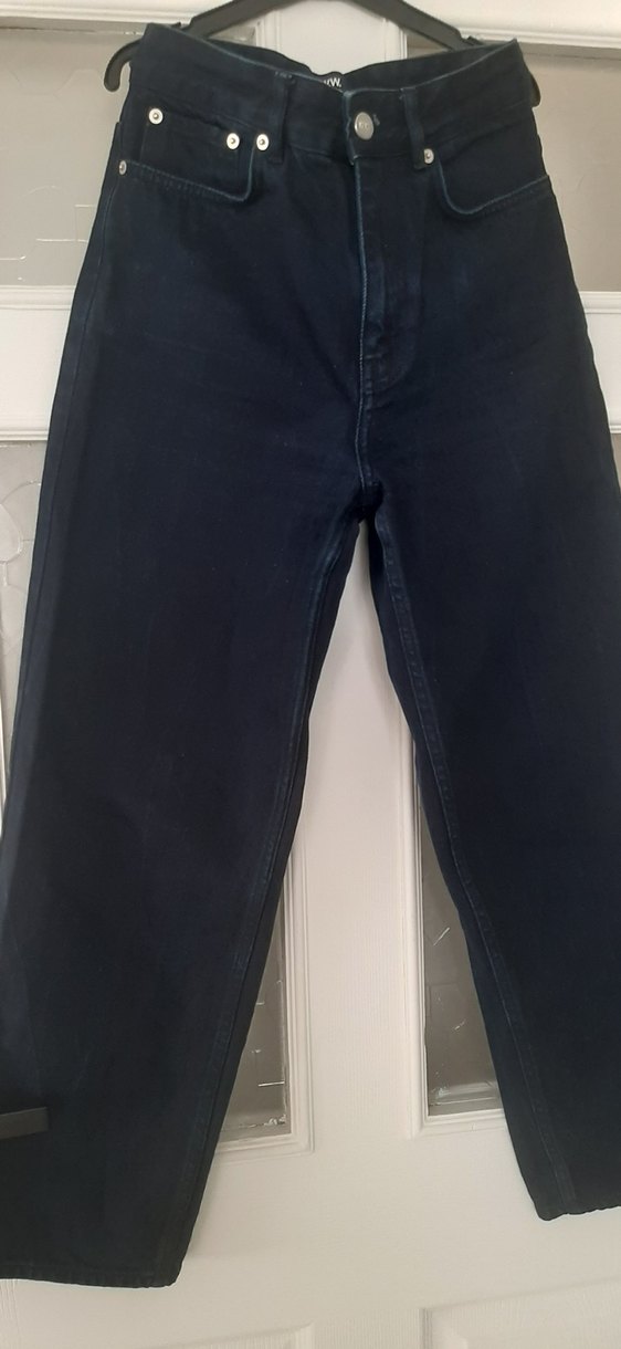 Lacivert Kadın Denim Pantolon - Görsel 3