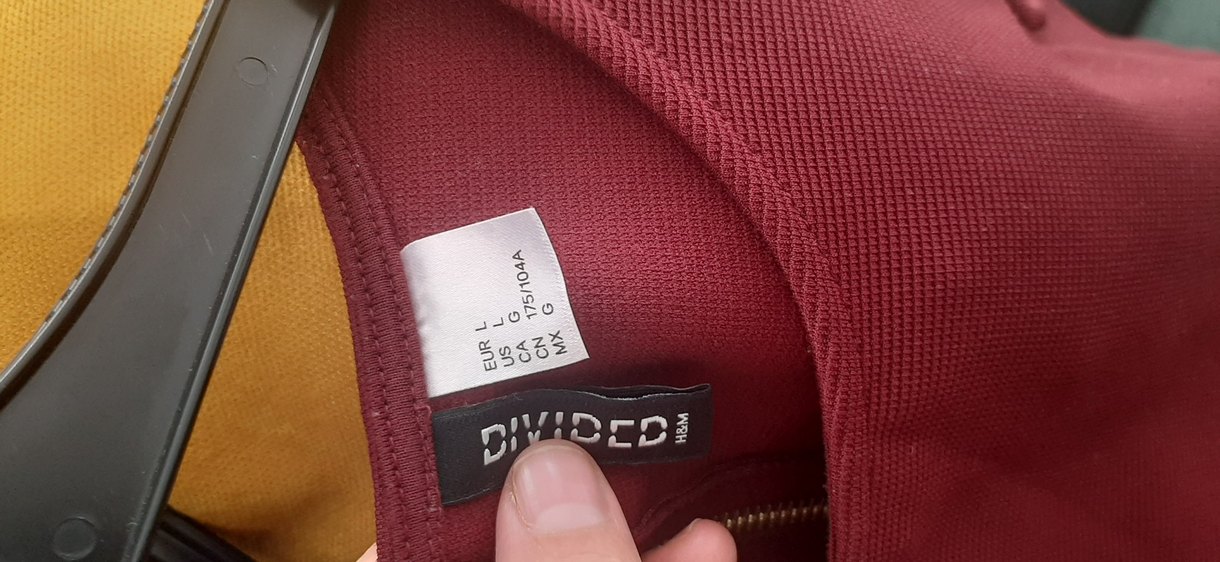 Bordo Kolsuz Yüksek Yakalı Crop Top - Görsel 5