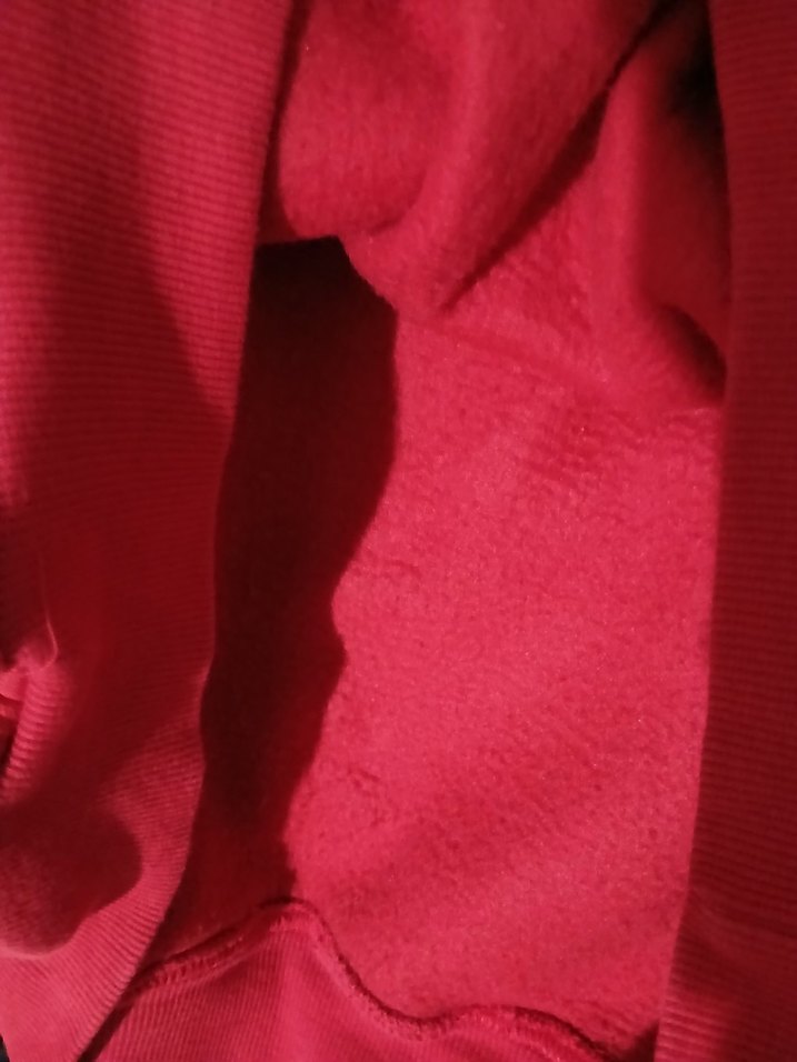 Kırmızı Kadın Oversize Sweatshirt - Görsel 4