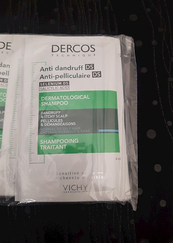 Vichy Dercos Anti-Kepek egzama Şampuanı - Görsel 2