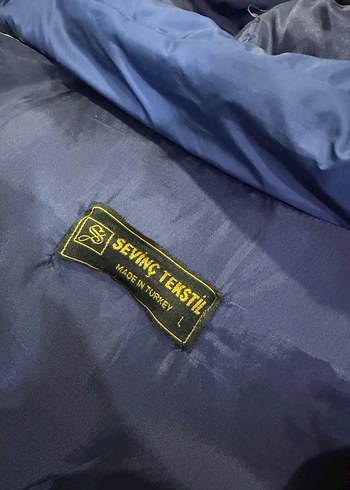 Kürk Detaylı Uzun Lacivert Kadın Kışlık Mont - Görsel 2