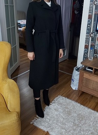 siyah kaşe kaban