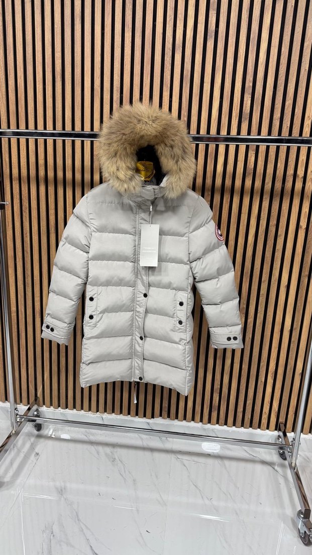 Kürk Detaylı Kısa Kadın Kışlık Mont - Görsel 2