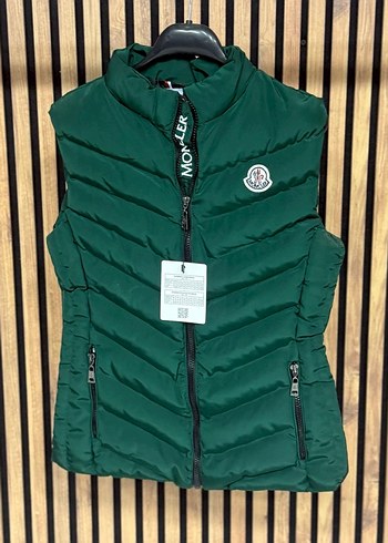 Düğmeli Nakışlı Gri bayan Kolsuz Ceketimiz - Görsel 6