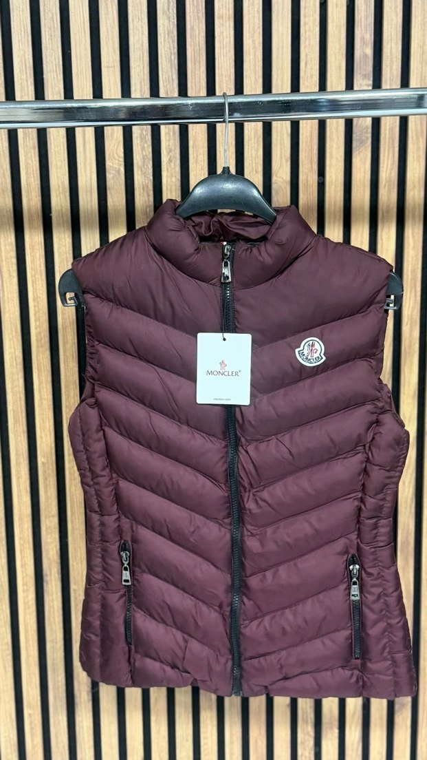 Düğmeli Nakışlı Gri bayan Kolsuz Ceketimiz - Görsel 4