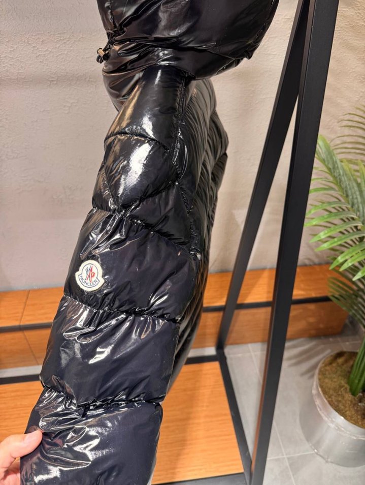 Erkek Siyah Mini Suni Kumaş Fermuarlı Mont - Görsel 4