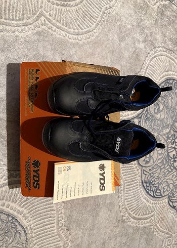 YDS Siyah Hakiki Deri İş Güvenliği Ayakkabısı - Görsel 2