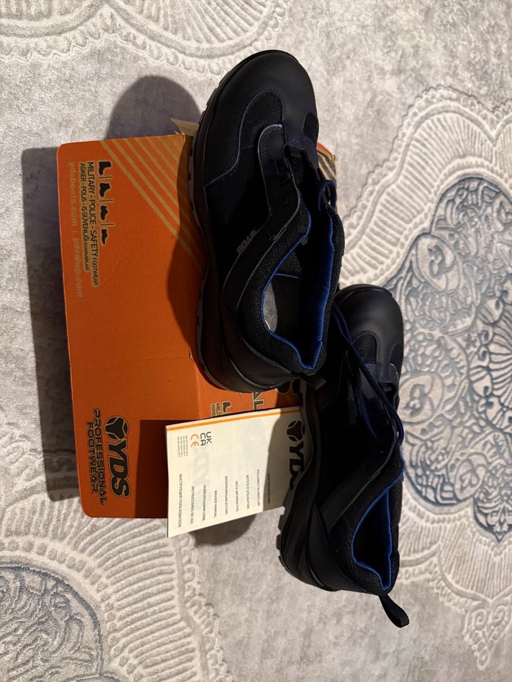 YDS Siyah Hakiki Deri İş Güvenliği Ayakkabısı - Görsel 3