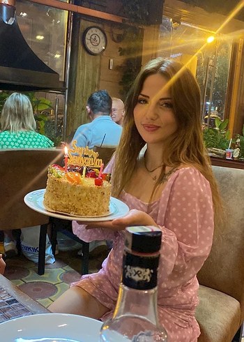 Pembe Puf Kollu Bohem Mini Elbise - Görsel 3