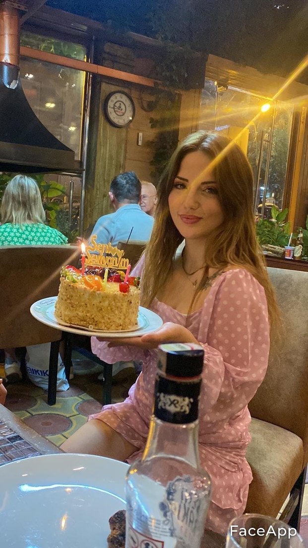 Pembe Puf Kollu Bohem Mini Elbise - Görsel 3