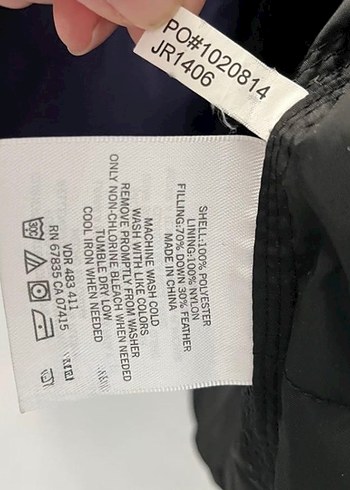 Nautica Orjinal kaz tüyü mont xl - Görsel 7