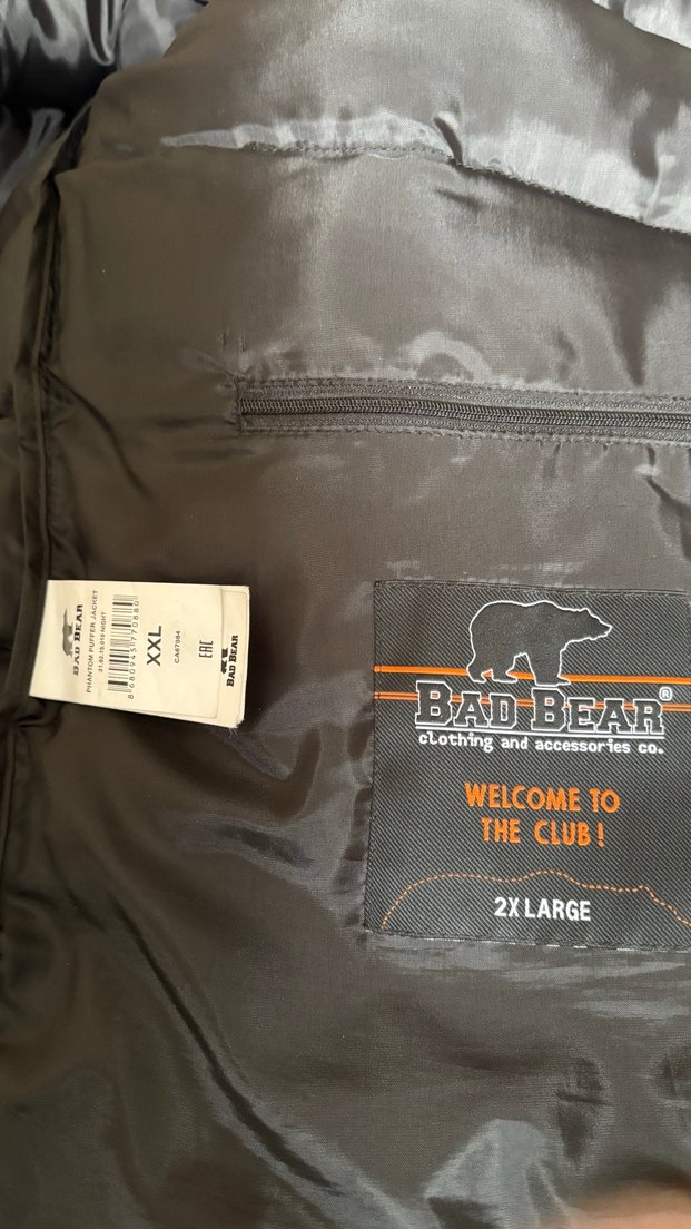 BAD BEAR ERKEK ŞİŞME MONT XXL - Görsel 3