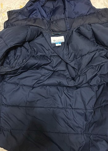 Orijinal Columbia Kapüşonlu Mavi Erkek Mont - Görsel 3