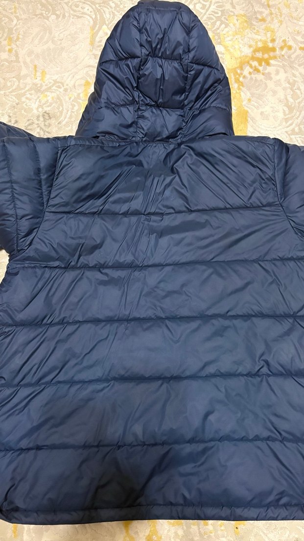 Orijinal Columbia Kapüşonlu Mavi Erkek Mont - Görsel 2