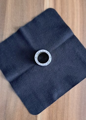 Bvlgari Gümüş Yaylı Unisex Yüzük - Görsel 4