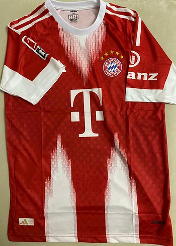 FC Bayern Münih 42 Musiala Kırmızı Erkek Forma - Görsel 2
